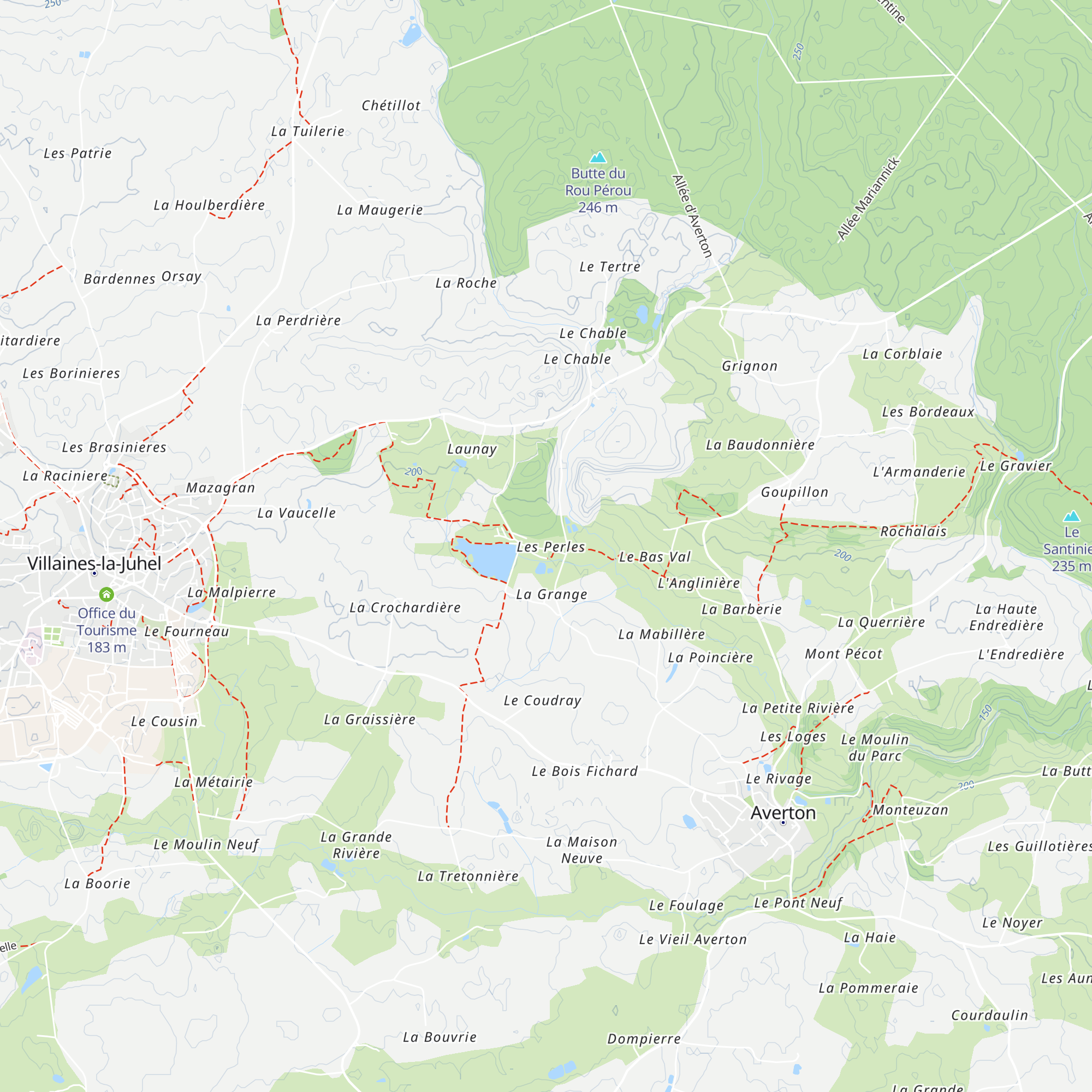 Gîte de Pêche Eglantine map