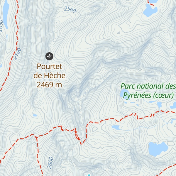 Map of Peyregnets de Cambalès