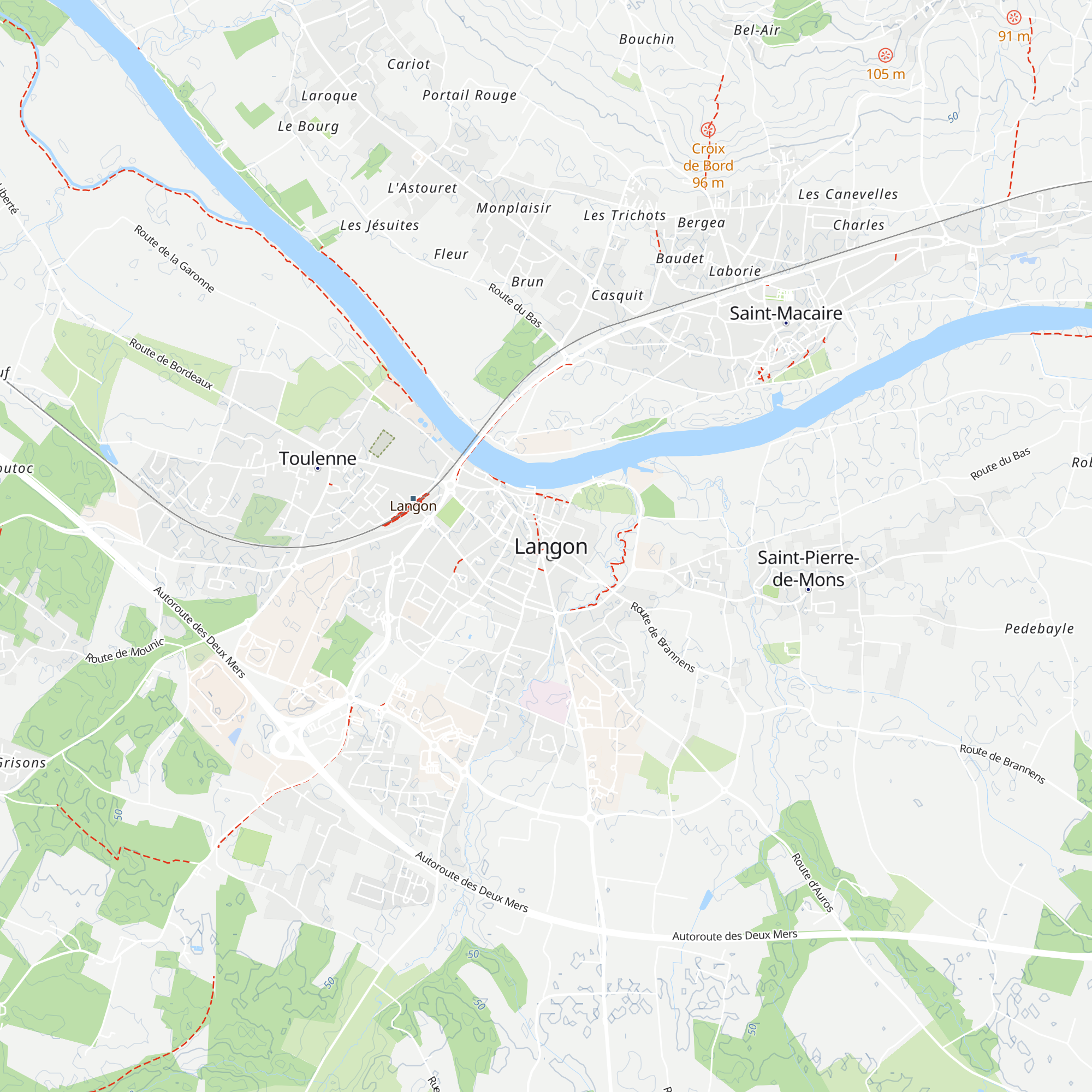 Office de Tourisme de Sauternes et Graves map