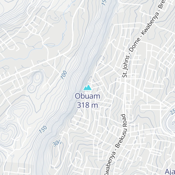 Map of Obuam