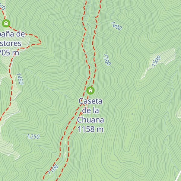 Map of Caseta de la Chuana