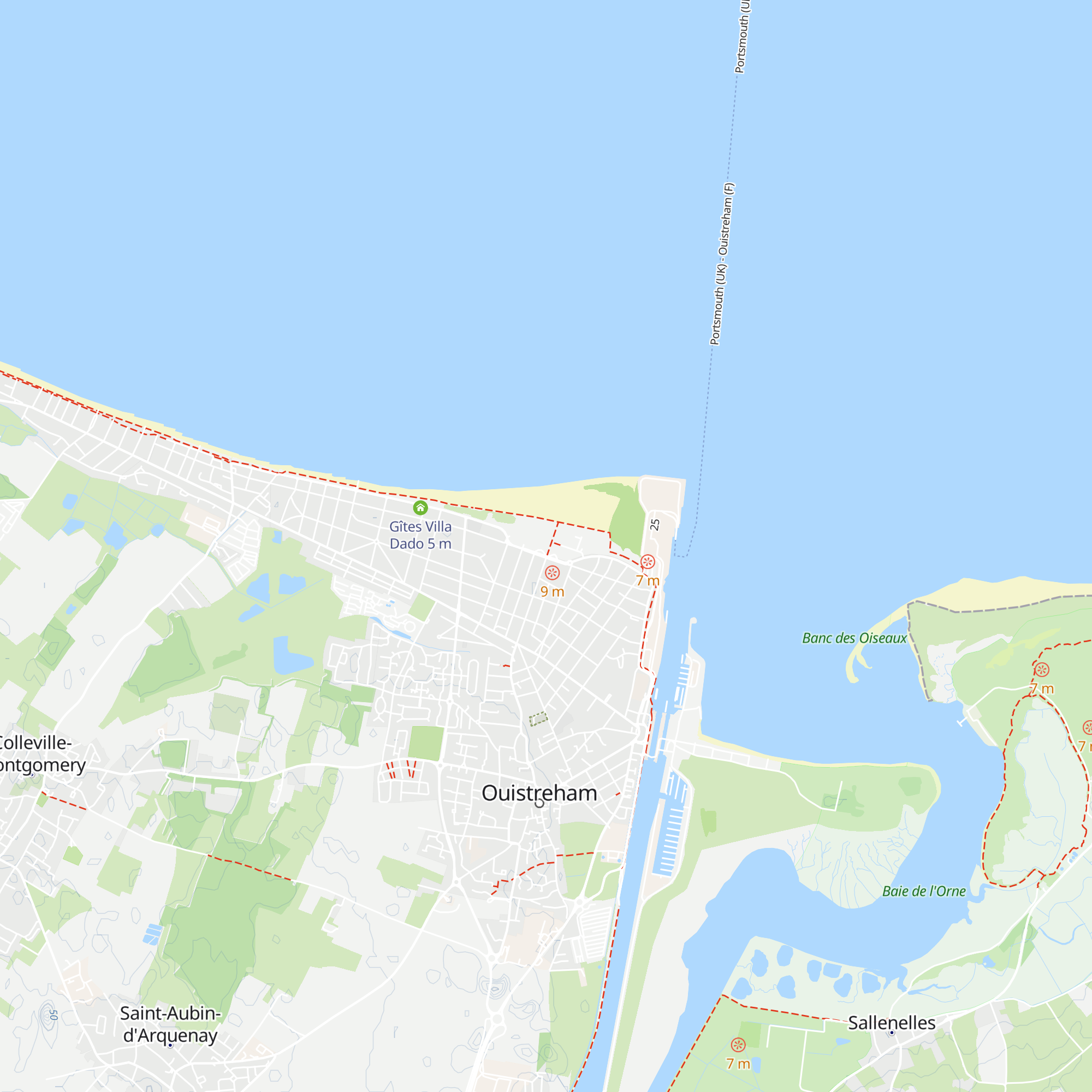 Maison du Tourisme map