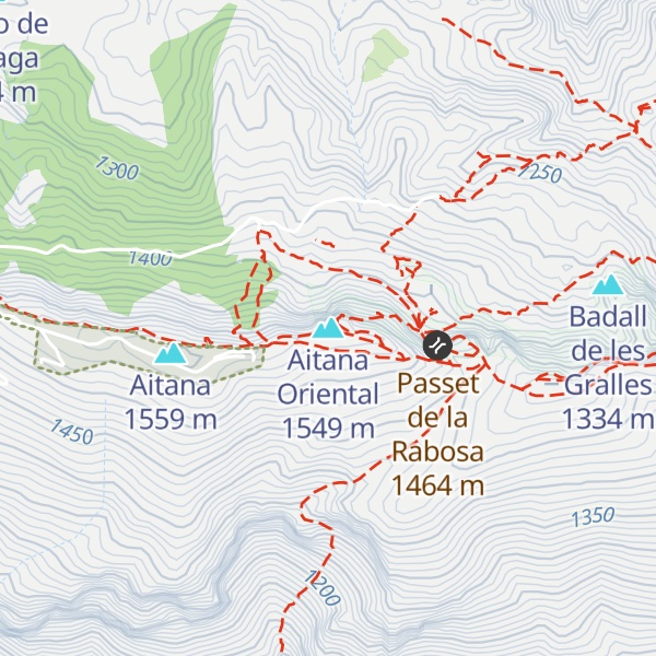 Map of Aitana Oriental
