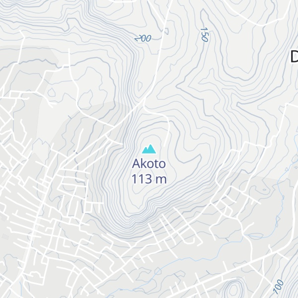 Map of Akoto