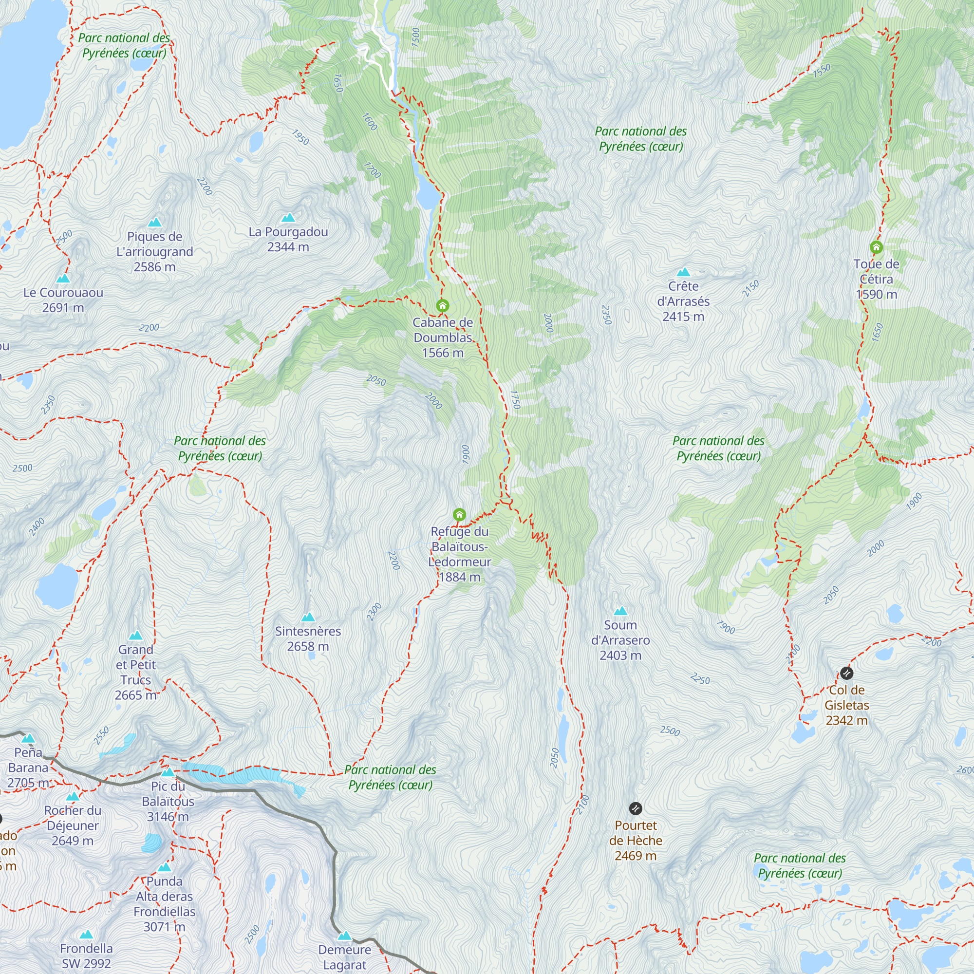 Toue de Labassa map