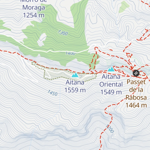 Map of Aitana