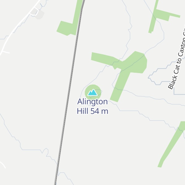 Map of Alington Hill