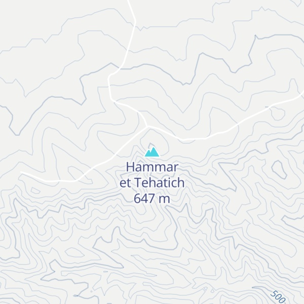 Map of Hammar et Tehatich