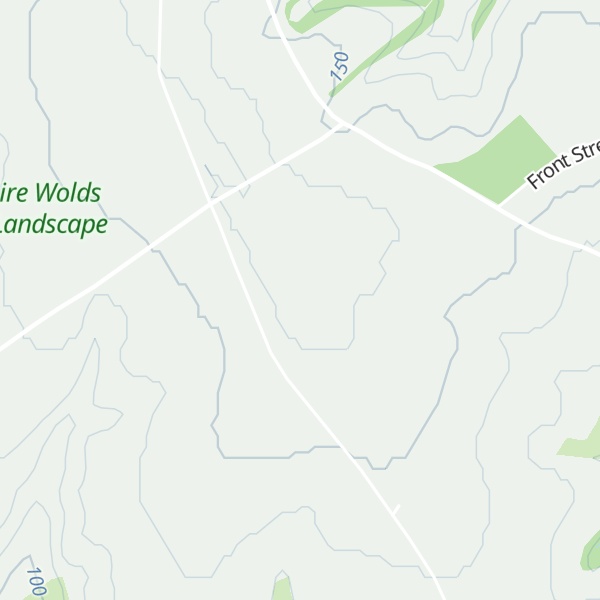 Map of Walesby Top