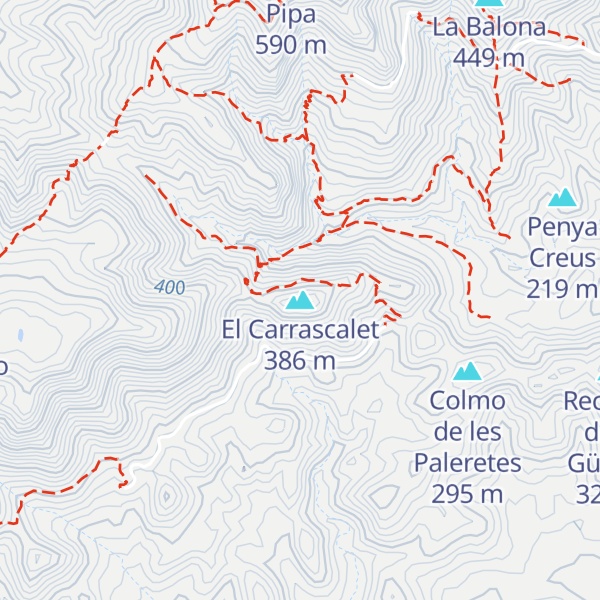 Map of El Carrascalet