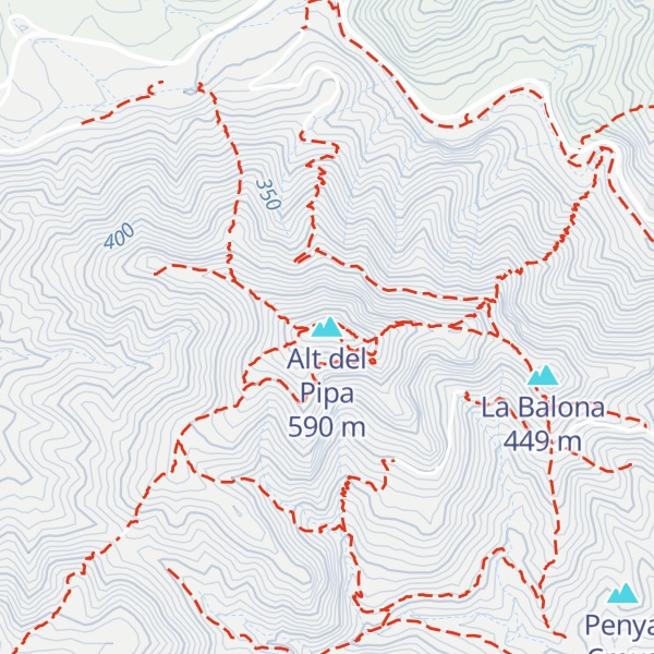 Map of Alt del Pipa