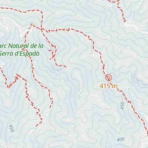 Map of El Denàs