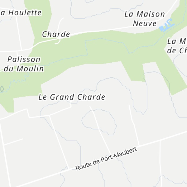Map of Chataignier