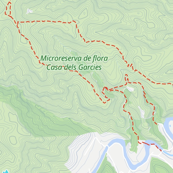 Map of Penya l'Estruca