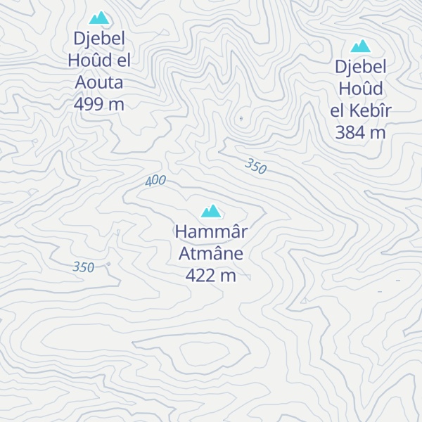 Map of Hammâr Atmâne