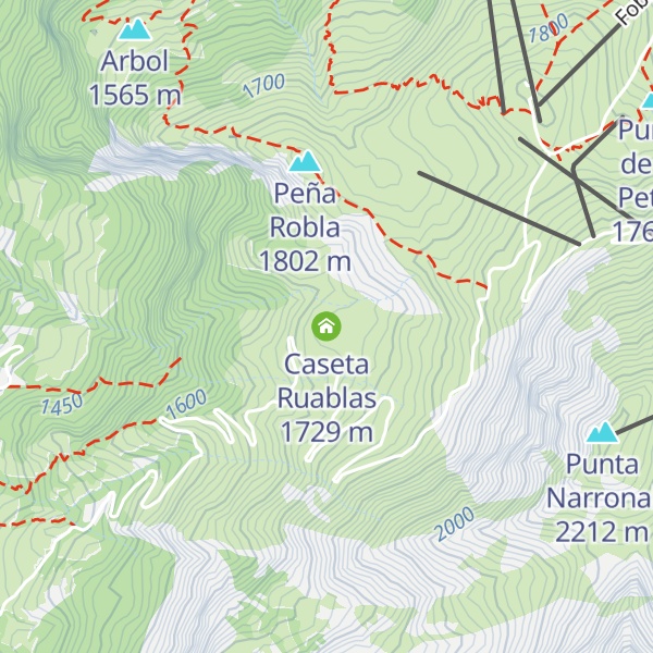 Map of Caseta Ruablas