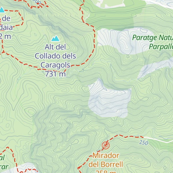 Map of Alt de la Selleta