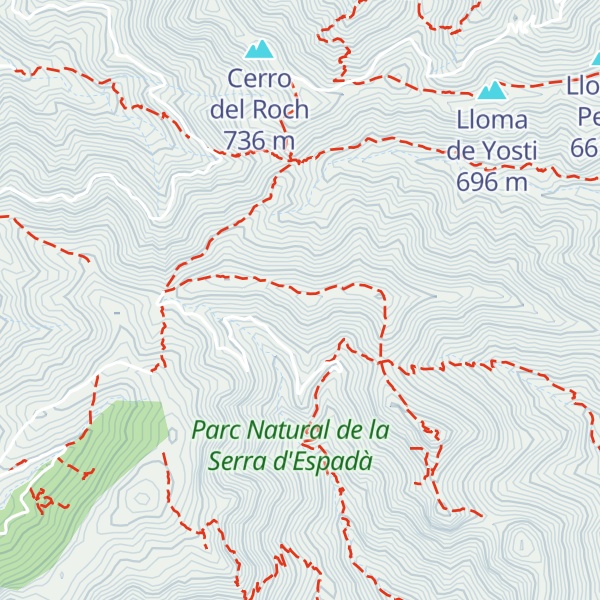 Map of El Cuquello