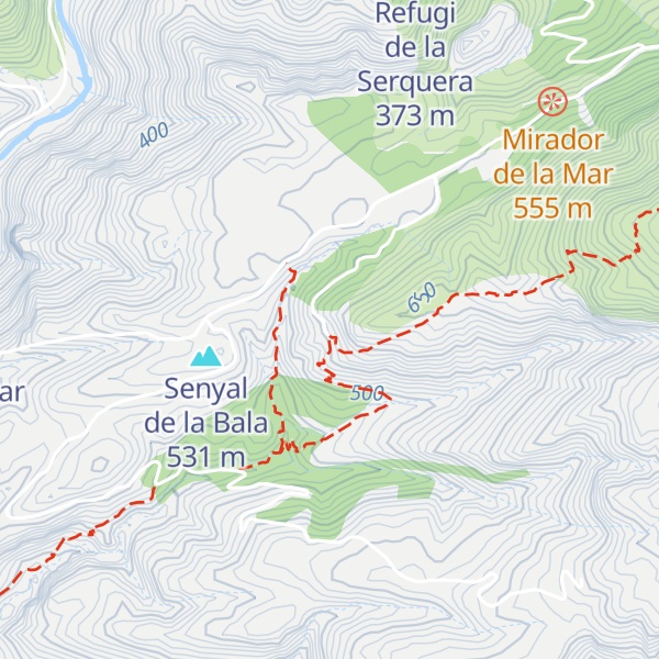 Map of Refugi dels Olbis