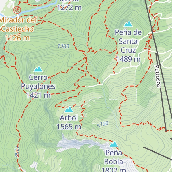 Map of Cabaña Yanel