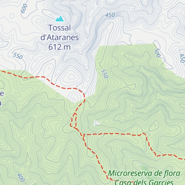 Map of Tossal de l'Aigua