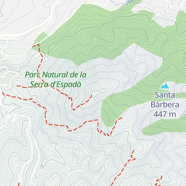 Map of El Montí