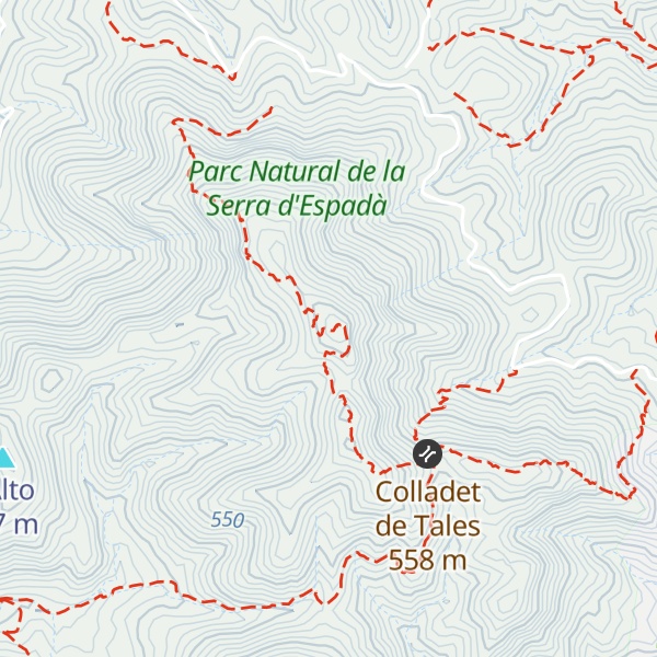 Map of L'Espino