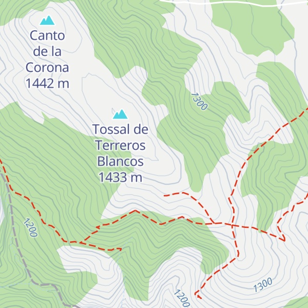 Map of Serra Brusca