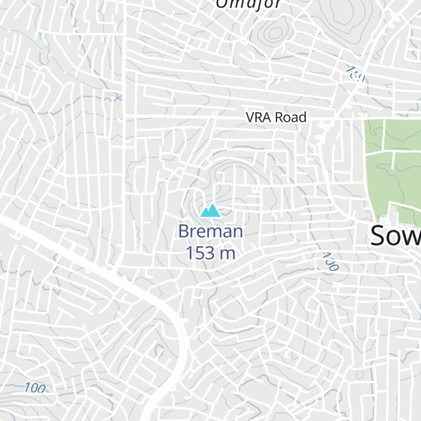 Map of Breman