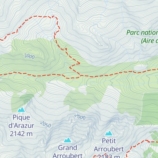 Map of Cabane de Bouleste