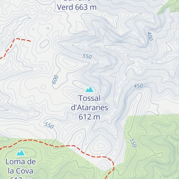 Map of Tossal d'Ataranes