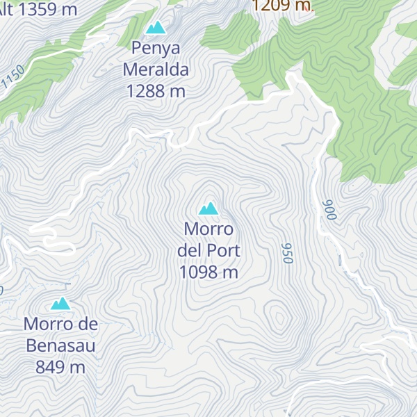 Map of Morro del Port