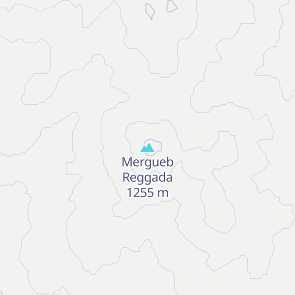 Map of Mergueb Reggada