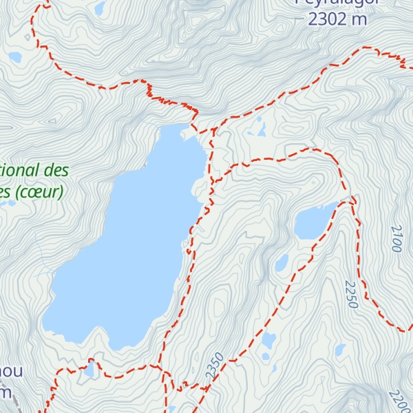 Map of Refuge de Migouélou