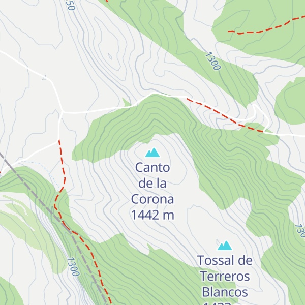 Map of Canto de la Corona