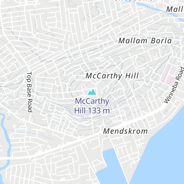 Map of McCarthy Hill