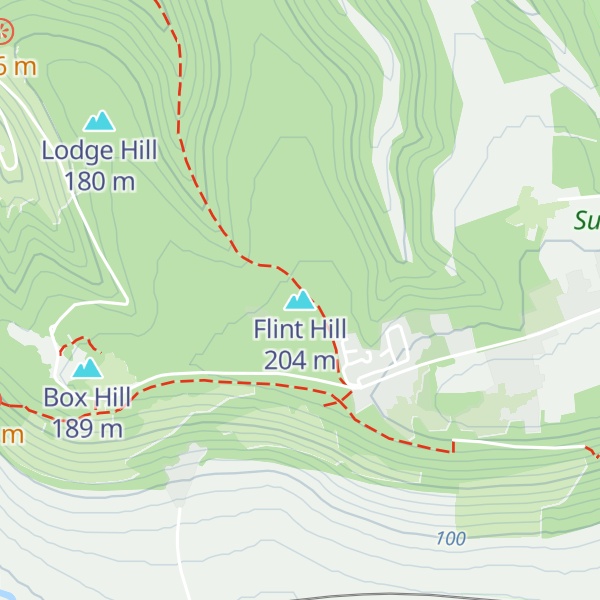 Map of Flint Hill