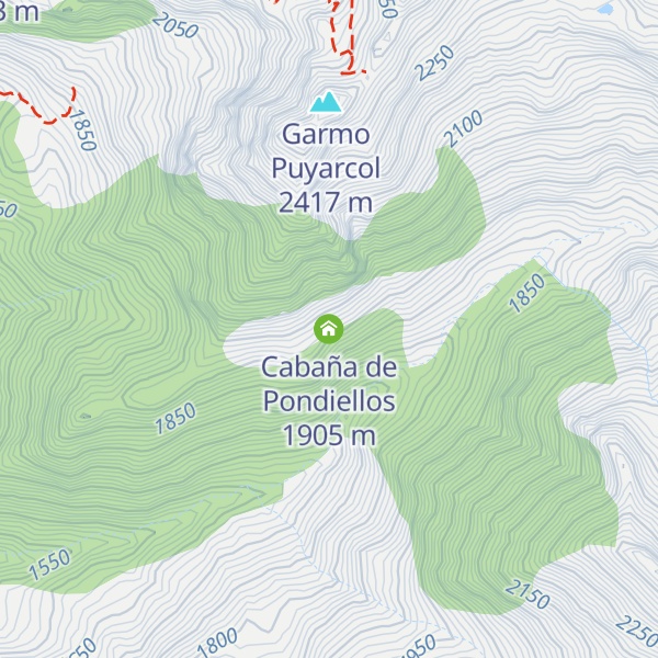 Map of Cabaña de Pondiellos