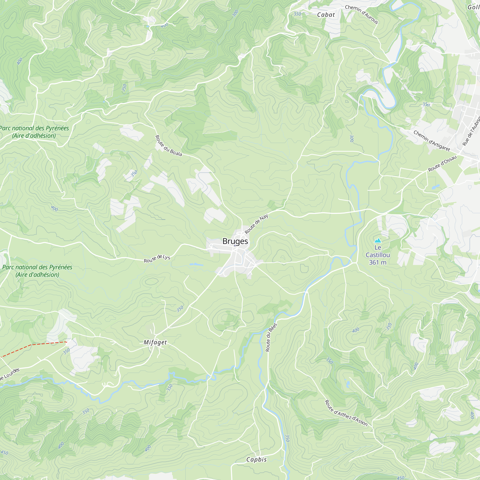 Gîte de l’Arrec map