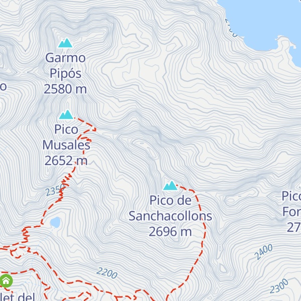 Map of Sancha Collons Norte