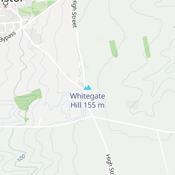 Map of Whitegate Hill