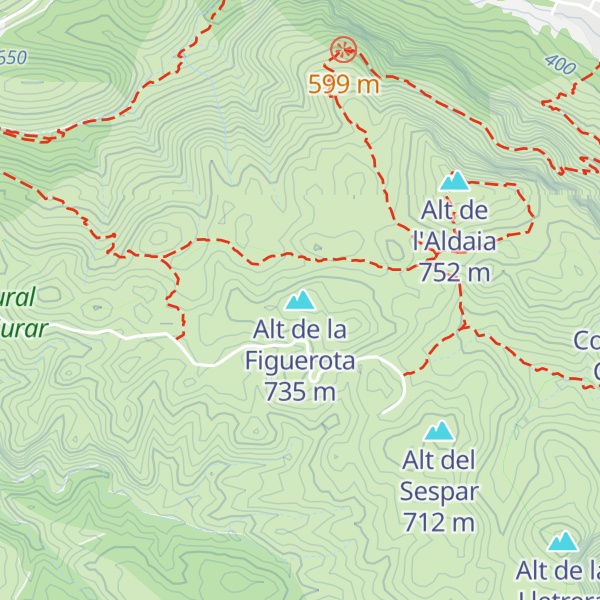 Map of Alt de la Figuerota