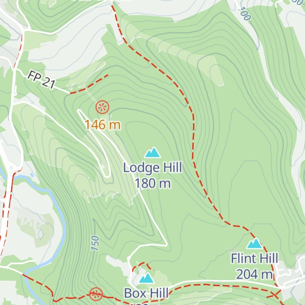 Map of Lodge Hill