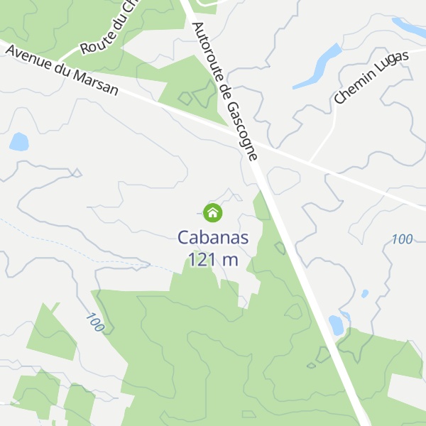 Map of Cabanas