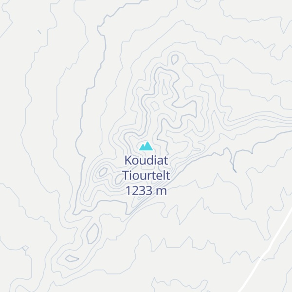 Map of Koudiat Tiourtelt