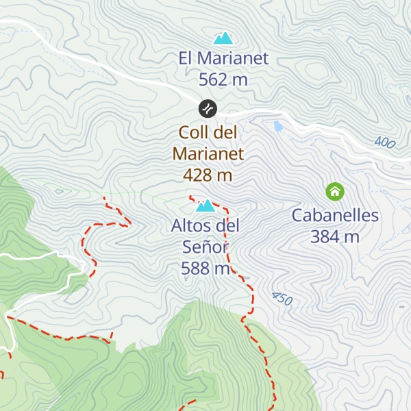Map of Altos del Señor