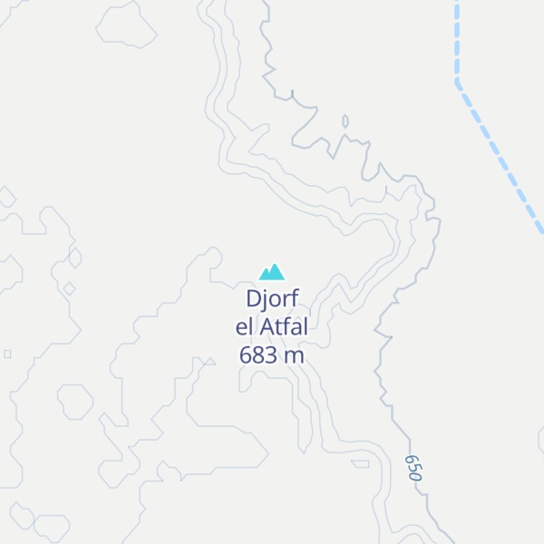 Map of Djorf el Atfal