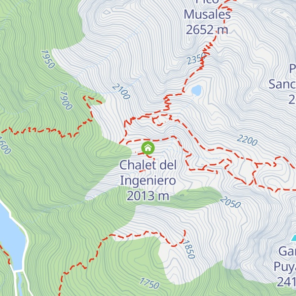 Map of Chalet del Ingeniero