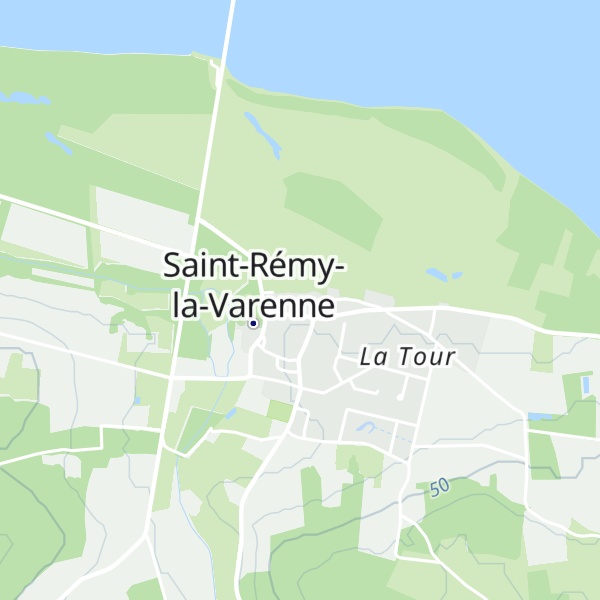 Map of Gîtes Le presbytère