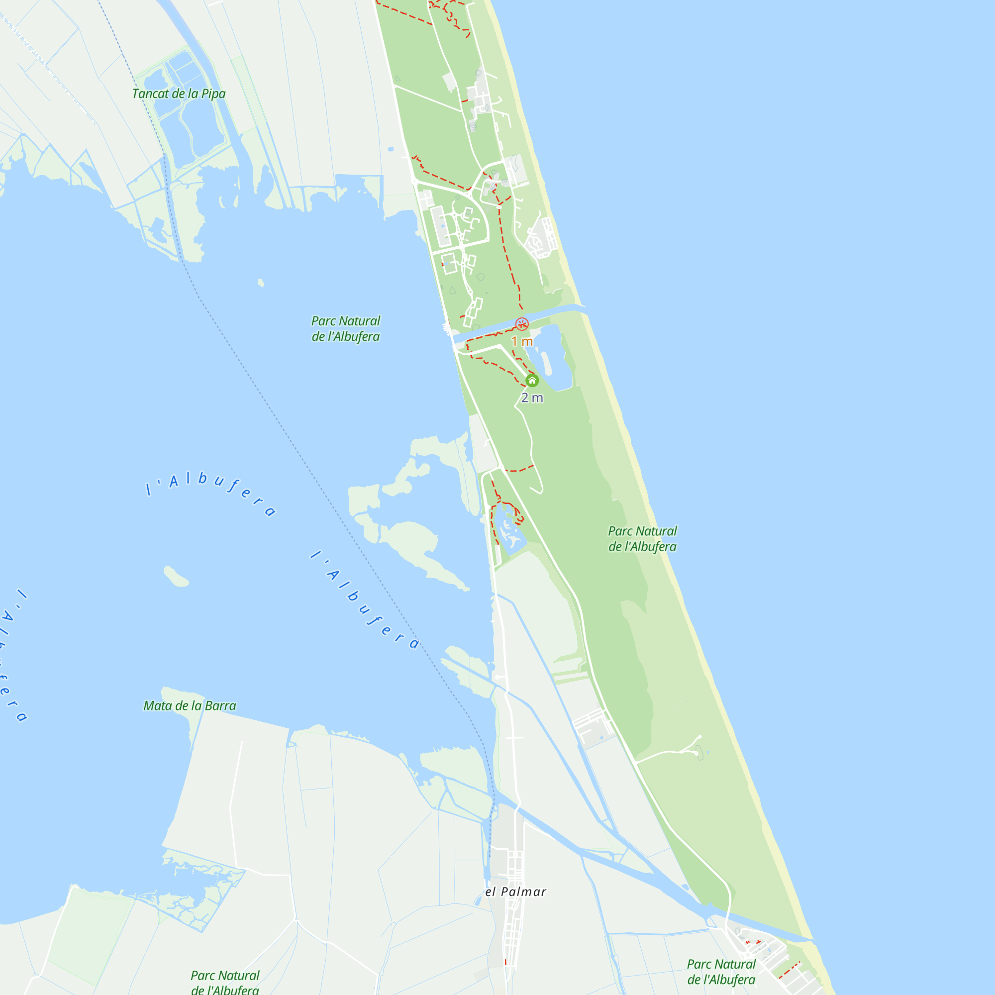 Centre d'Interpretació Racó de l'Olla - Parc Natural de l'Albufera map